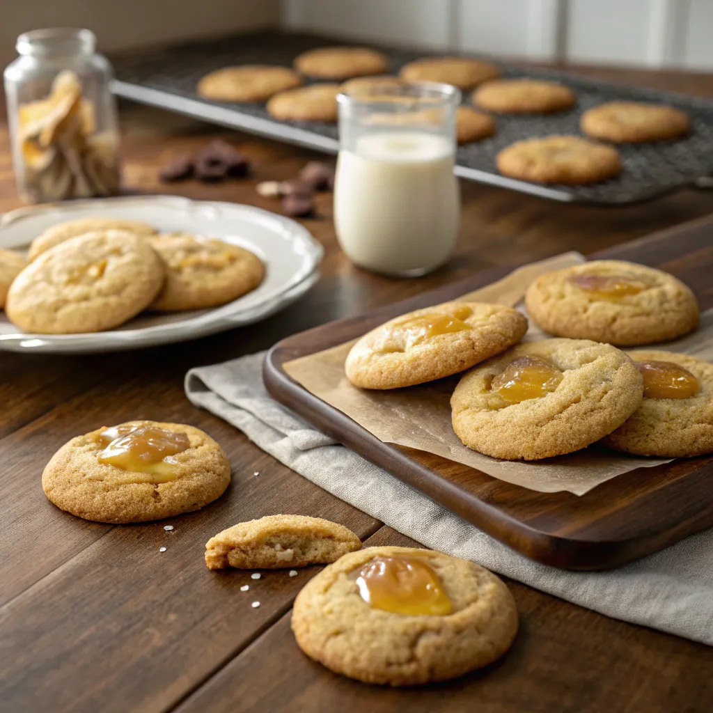 cookies on a table