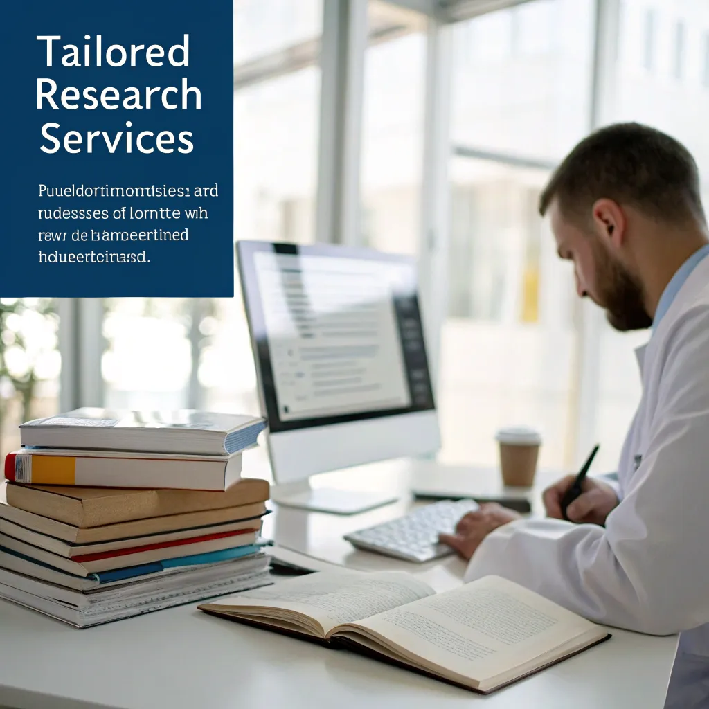 Tailored research services illustration